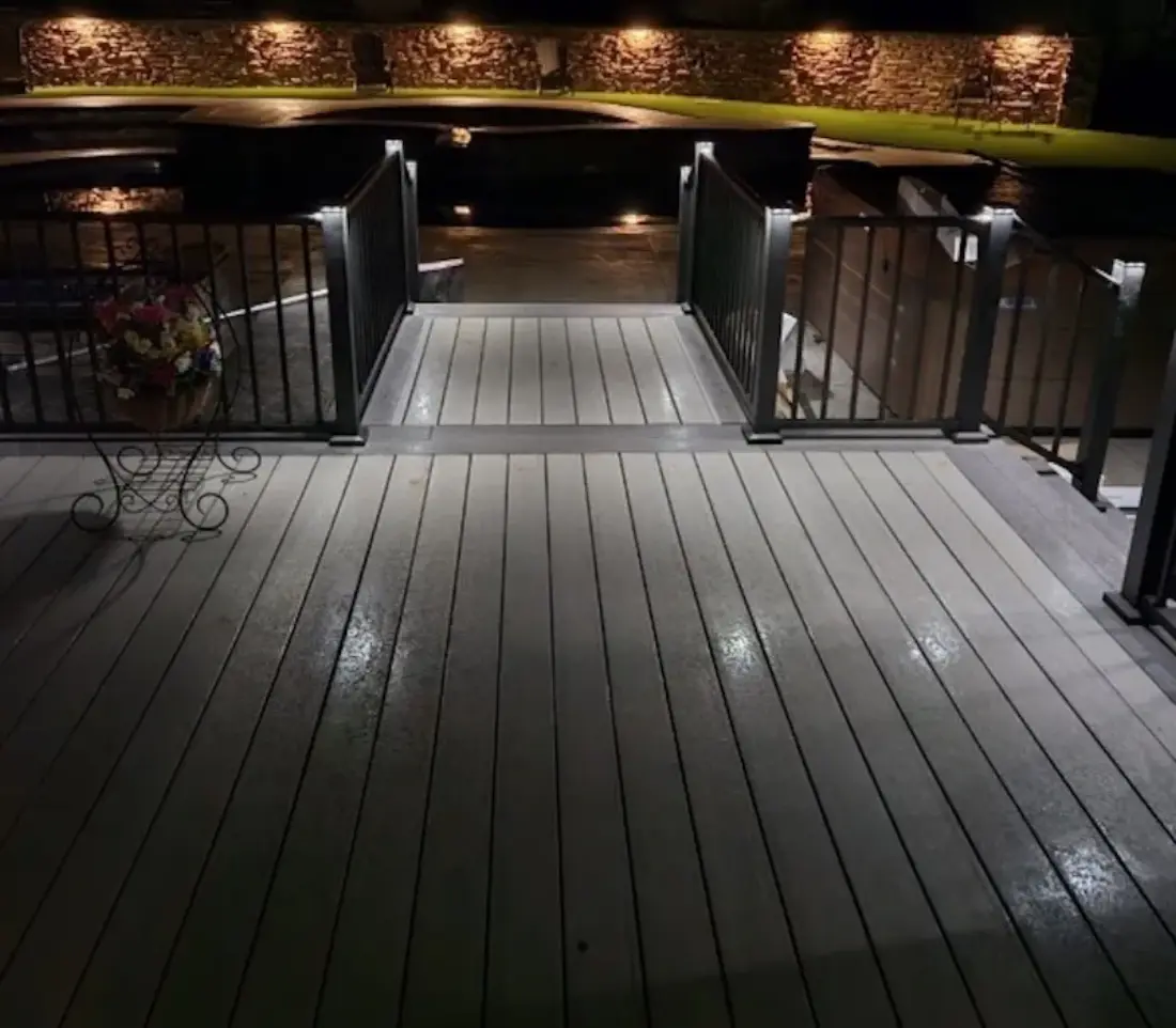 Custom composite deck Hickory NC by Deck Unique